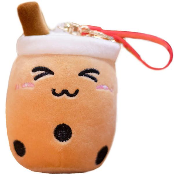 Soft Plush Bubble Milk Tea Cups Boba Tea Keychain - Image 4