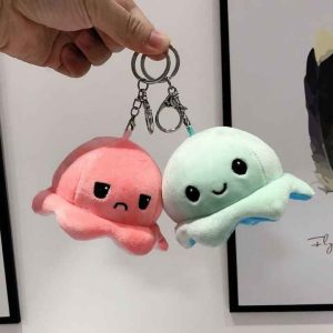 Stuffed Animal Mini Octopus Plush Keychain Toy