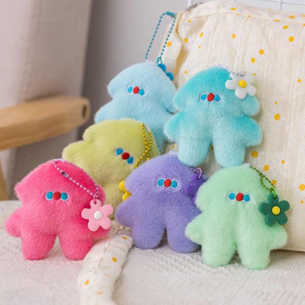 Furry Plush Monster Keychain for Backpacks Bags - Image 2