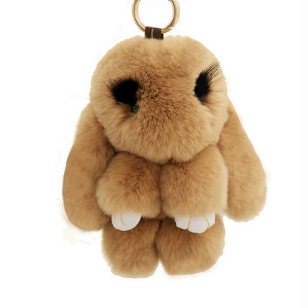Adorable Bunny Keyring Toy Rabbit Plush Keychain - Image 2