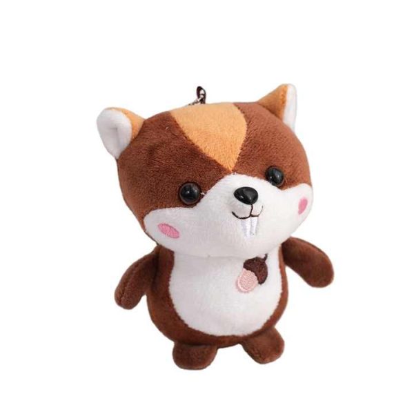 Cute Animal Keychain Plush Toy Key Holder - Image 2