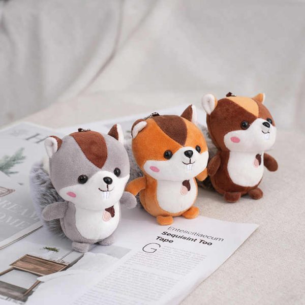 Cute Animal Keychain Plush Toy Key Holder - Image 3
