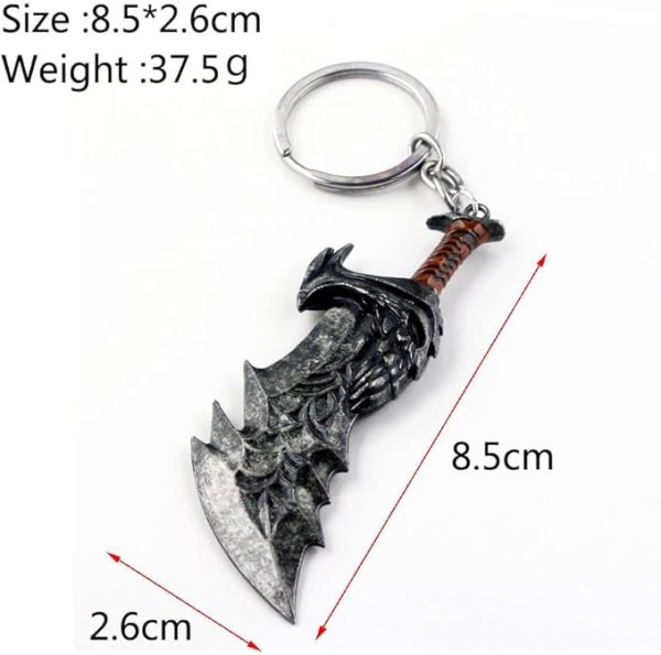 Kratos' Blade God of War Ragnarok Keychain - Image 6