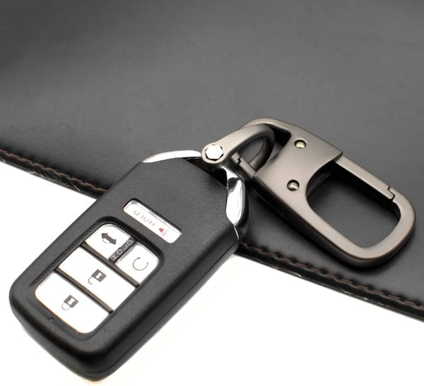 Metal Keychain Holder with Anti-lost D-ring - Image 3