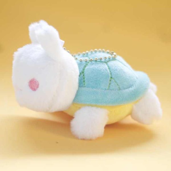 Unique Plush Animal Toy Rabbit Turtle Keychain - Image 5