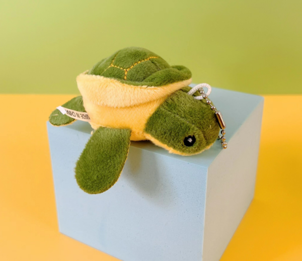 Cute Stuffed Plush Sea Turtle Keychain Pendant - Image 3