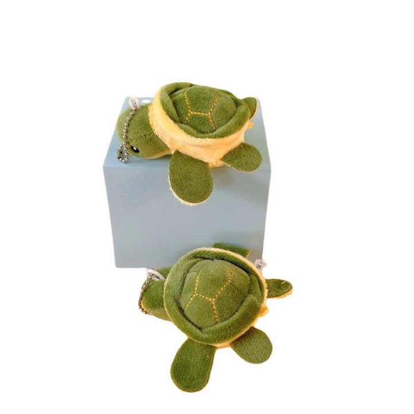Cute Stuffed Plush Sea Turtle Keychain Pendant - Image 4