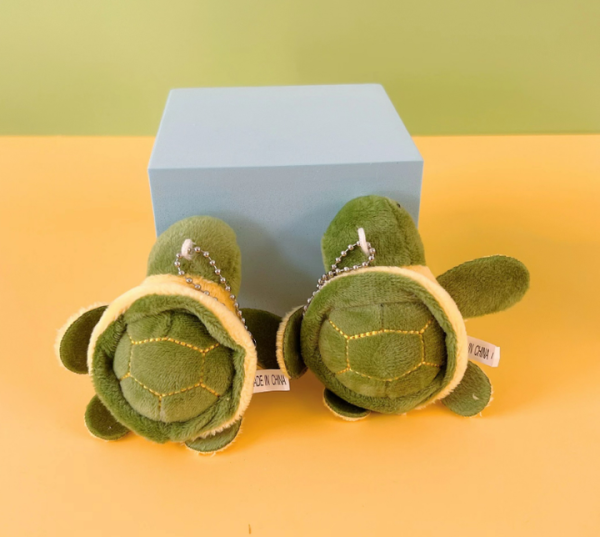 Cute Stuffed Plush Sea Turtle Keychain Pendant - Image 6
