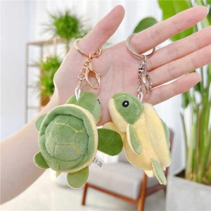 Cute Stuffed Plush Sea Turtle Keychain Pendant