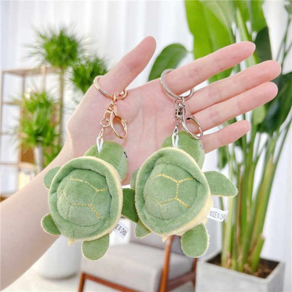Cute Stuffed Plush Sea Turtle Keychain Pendant - Image 7