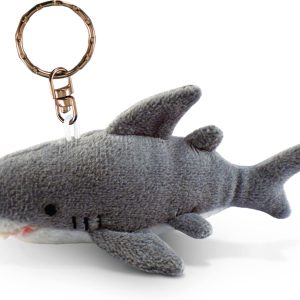 4 Inch Stuffed Animal Shark Plush Keychain